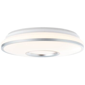 Brilliant Visitation Lampa Sufitowa LED Srebrny, 1-punktowy, Zdalne sterowanie, Zmieniacz kolorów