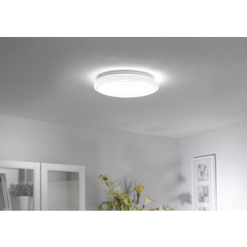 Leuchten-Direkt JUPITER Lampa sufitowa LED Biały, 1-punktowy