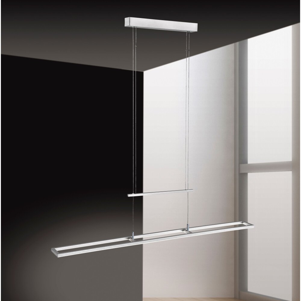 Paul Neuhaus INIGO Lampa Wisząca LED Stal nierdzewna, 2-punktowe main product photo