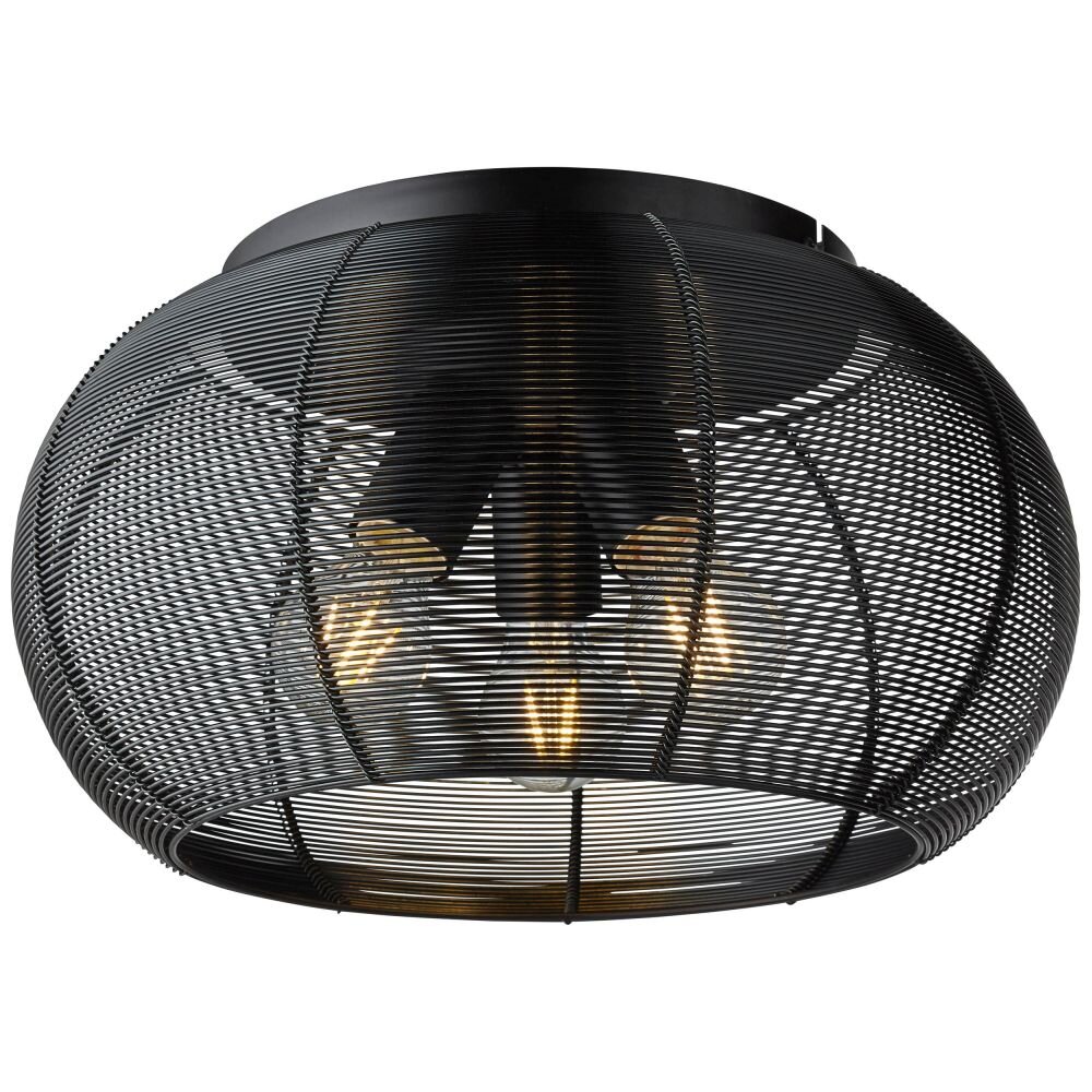 Brilliant Sambo Lampa Sufitowa Czarny, 3-punktowe main product photo