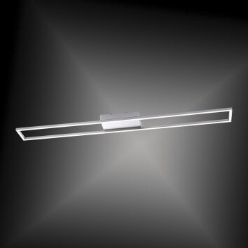 Paul Neuhaus lampa sufitowa LED Stal nierdzewna, 4-punktowe
