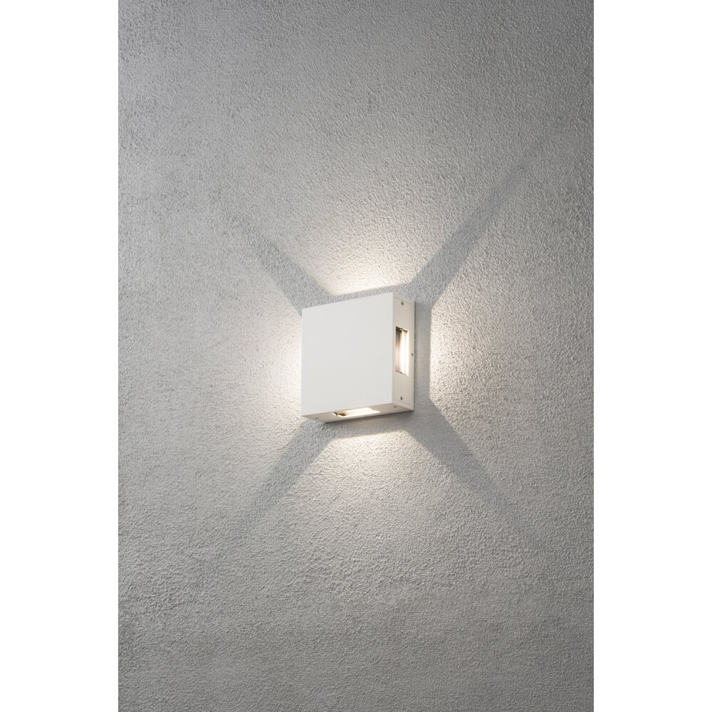 Konstsmide Cremona Lampa ścienna LED Biały, 4-punktowe main product photo
