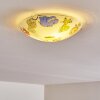 Pizzy Zoo Lampa Sufitowa Chrom, Biały, 2-punktowe
