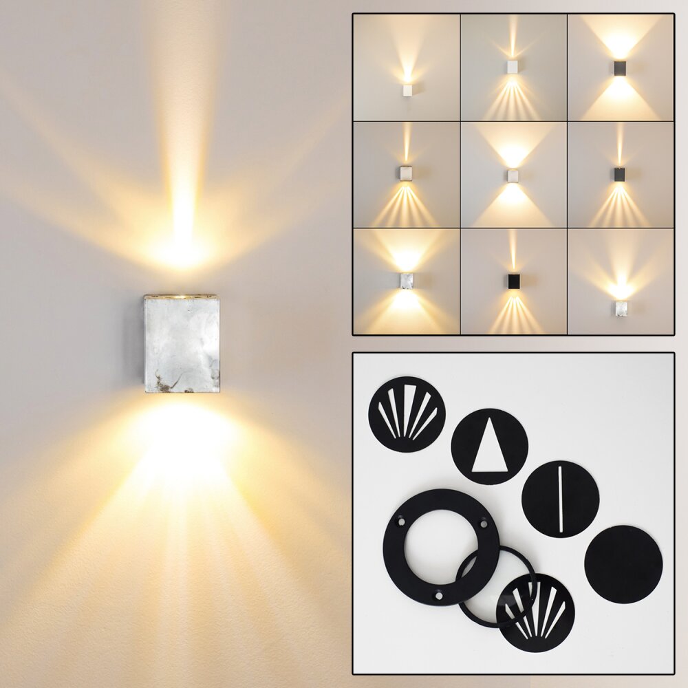 Orsa Zewnętrzny kinkiet LED Ocynkowany, 2-punktowe main product photo