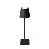 Faro Barcelona Toc Lampa stołowa LED Czarny, 1-punktowy