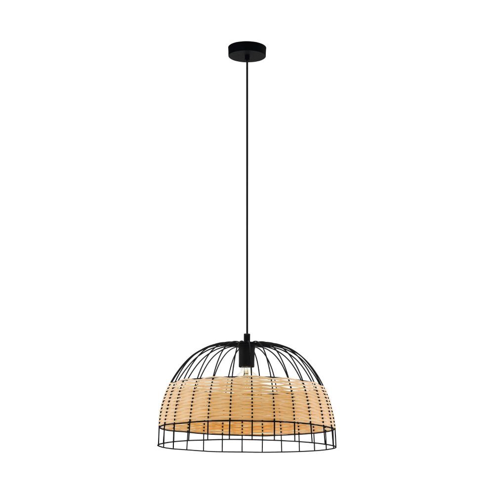 Eglo ANWICK Lampa Wisząca Czarny, 1-punktowy main product photo