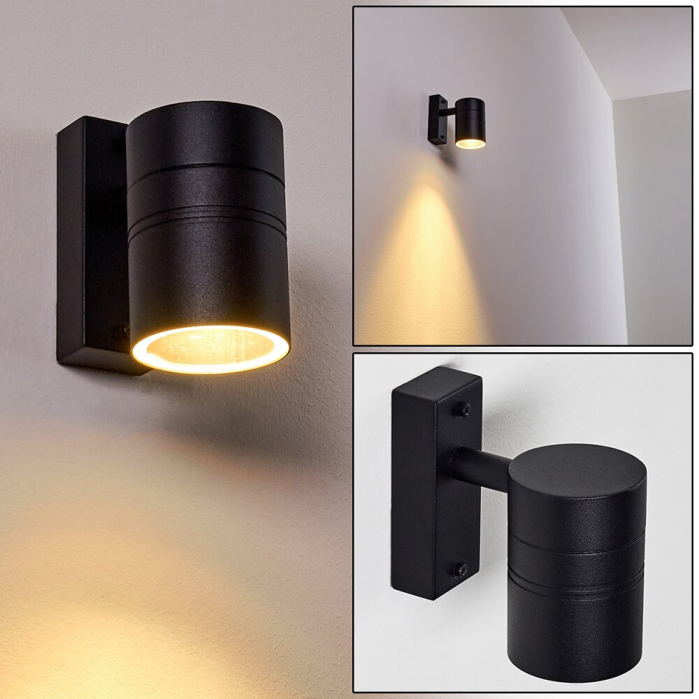 Froslev Zewnętrzny kinkiet LED Czarny, 1-punktowy main product photo