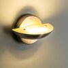 Dominical lampa ścienna LED Nikiel matowy, 2-punktowe