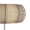 Brilliant RELAX Lampa Stojąca Brązowy, Chrom, 2-punktowe