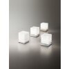 Fabas Luce Brenta Lampa stołowa LED Biały, 1-punktowy