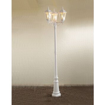 Konstsmide Firenze lampy stojące Biały, 3-punktowe