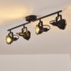 Jonsered Lampa Sufitowa LED Czarny, 4-punktowe