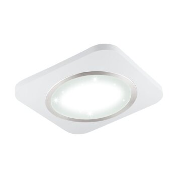 Eglo PUYO-S Oprawa natynkowa LED Nikiel matowy, Biały, 1-punktowy