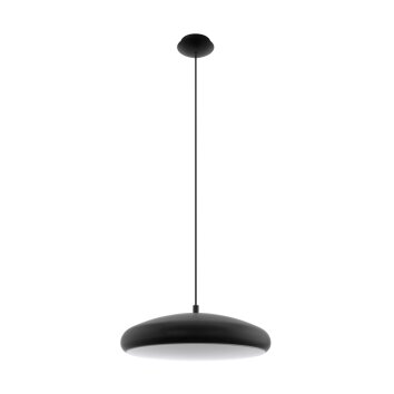 Eglo RIODEVA-C Lampa Wisząca LED Czarny, 1-punktowy, Zmieniacz kolorów
