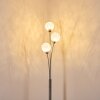 Bernado Lampa Stojąca Nikiel matowy, 3-punktowe