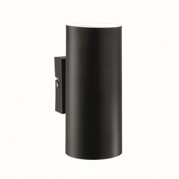 Ideal Lux HOT Lampa ścienna Czarny, 2-punktowe Ideal Lux HOT Lampa ścienna Czarny, 2-punktowe