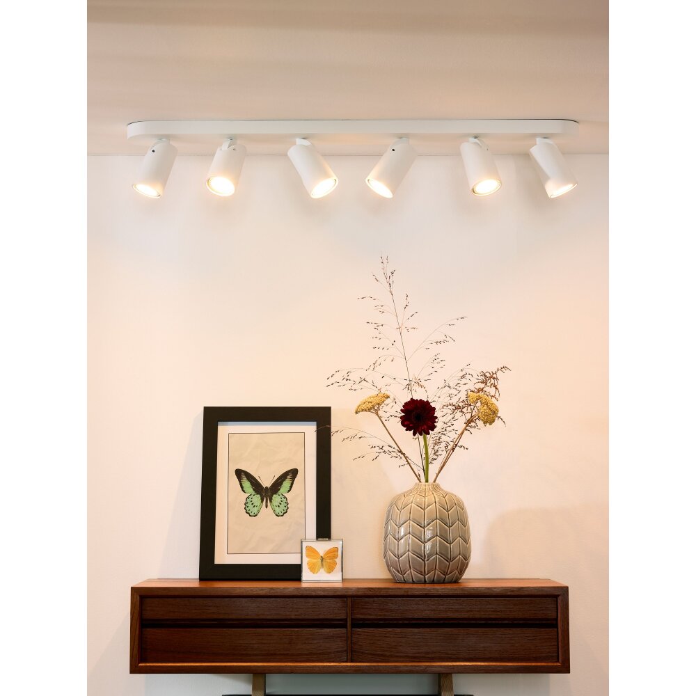 lampy sufitowe listwy Lucide XYRUS LED Biały, 6-punktowe main product photo