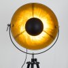 Maloy Lampa Stojąca Chrom, Czarny, 1-punktowy