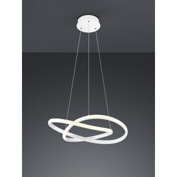 Reality Course Lampa Wisząca LED Biały, 1-punktowy