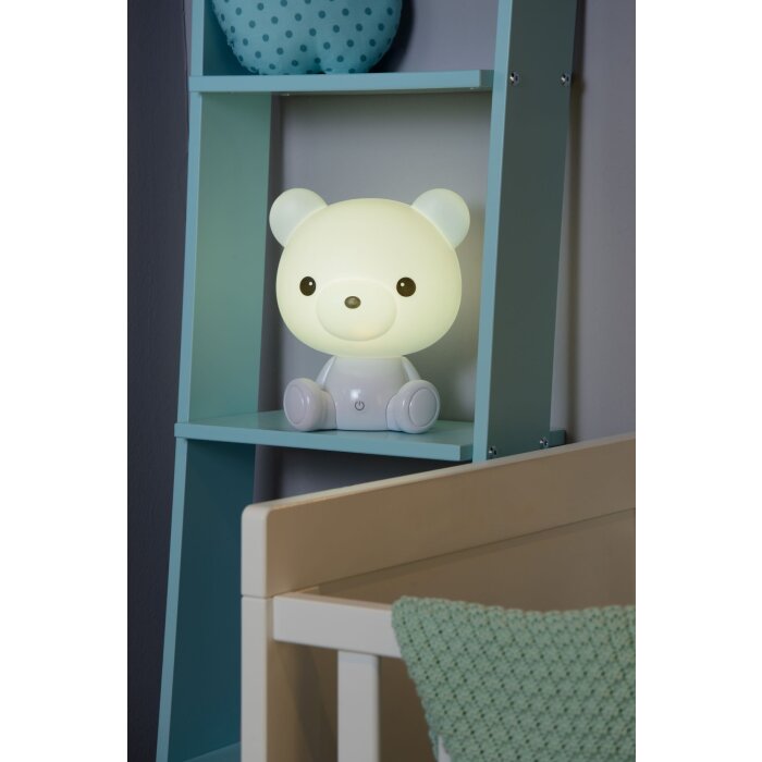 Lucide DODO Bear Lampa stołowa LED Biały, 1-punktowy