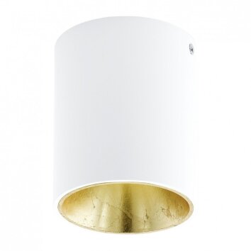 Eglo POLASSO lampa sufitowa LED Złoty, Biały, 1-punktowy