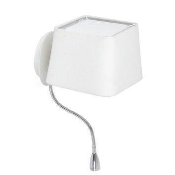 Faro Sweet Lampa ścienna LED Srebrny, 1-punktowy