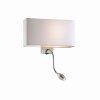 Ideal Lux HOTEL Lampa ścienna LED Chrom, 1-punktowy