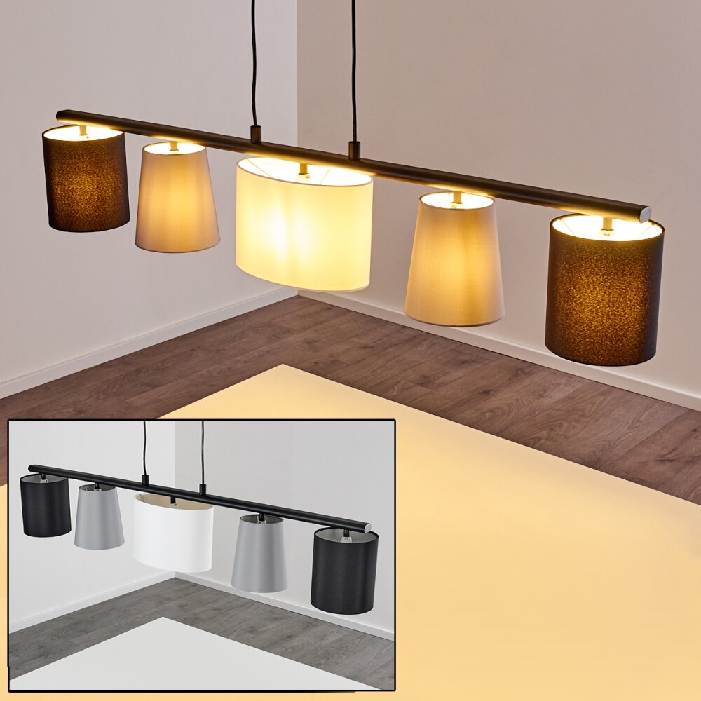 Aucilla Lampa Wisząca Czarny, 5-punktowe main product photo