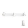 Philips Hue Ambiance White Adore Lampa Sufitowa Biały, 3-punktowe, Zdalne sterowanie