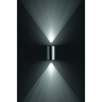 Philips Buxus Zewnętrzny kinkiet LED Stal nierdzewna, 2-punktowe