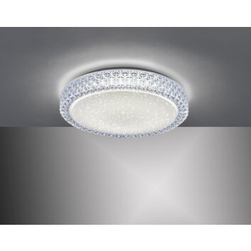 Leuchten-Direkt FRIDA Lampa sufitowa LED Przezroczysty, 1-punktowy