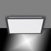Leuchten-Direkt FLAT Lampa Sufitowa LED Czarny, 1-punktowy, Zdalne sterowanie