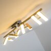 Sakami Lampa sufitowa LED Nikiel matowy, 8-punktowe
