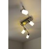 Trio 8214 lampa sufitowa LED Aluminium, Chrom, Stal nierdzewna, 4-punktowe