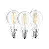 Osram LED E14 4 Watt 4000 Kelvin 470 Lumen zestaw trzech