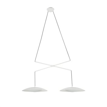 Faro Barcelona Slim Lampa Wisząca LED Biały, 2-punktowe
