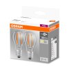 Osram LED E27 6 Watt 2700 Kelvin 806 Lumen zestaw dwóch