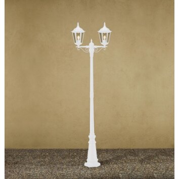 Konstsmide Firenze lampy stojące Biały, 2-punktowe