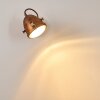 Butikon Lampa ścienna Rdzawy, 1-punktowy