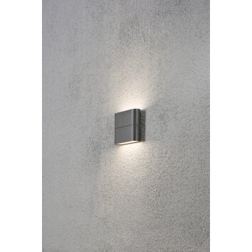 Konstsmide Chieri Lampa ścienna LED Antracytowy, 2-punktowe