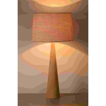 Lucide CONOS lampa stołowa Brązowy, 1-punktowy