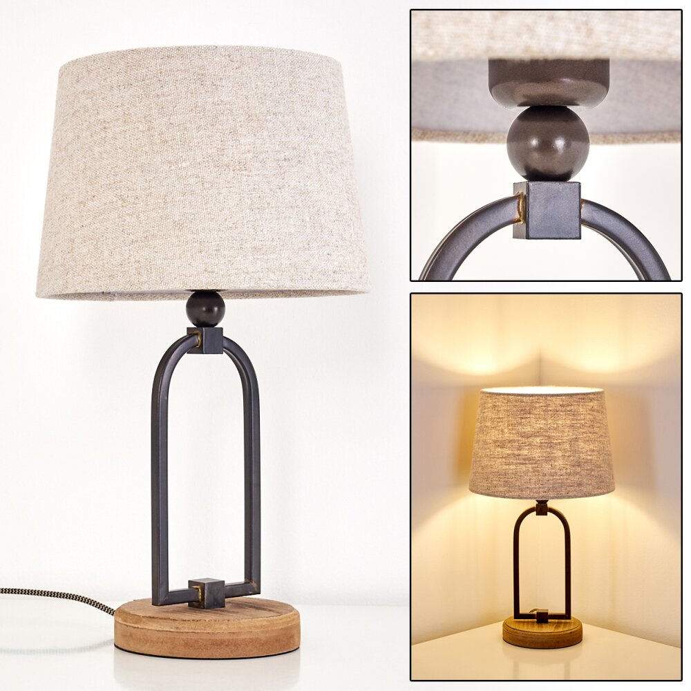 Logumkolster Lampa stołowa W kolorze kremowym, 1-punktowy main product photo
