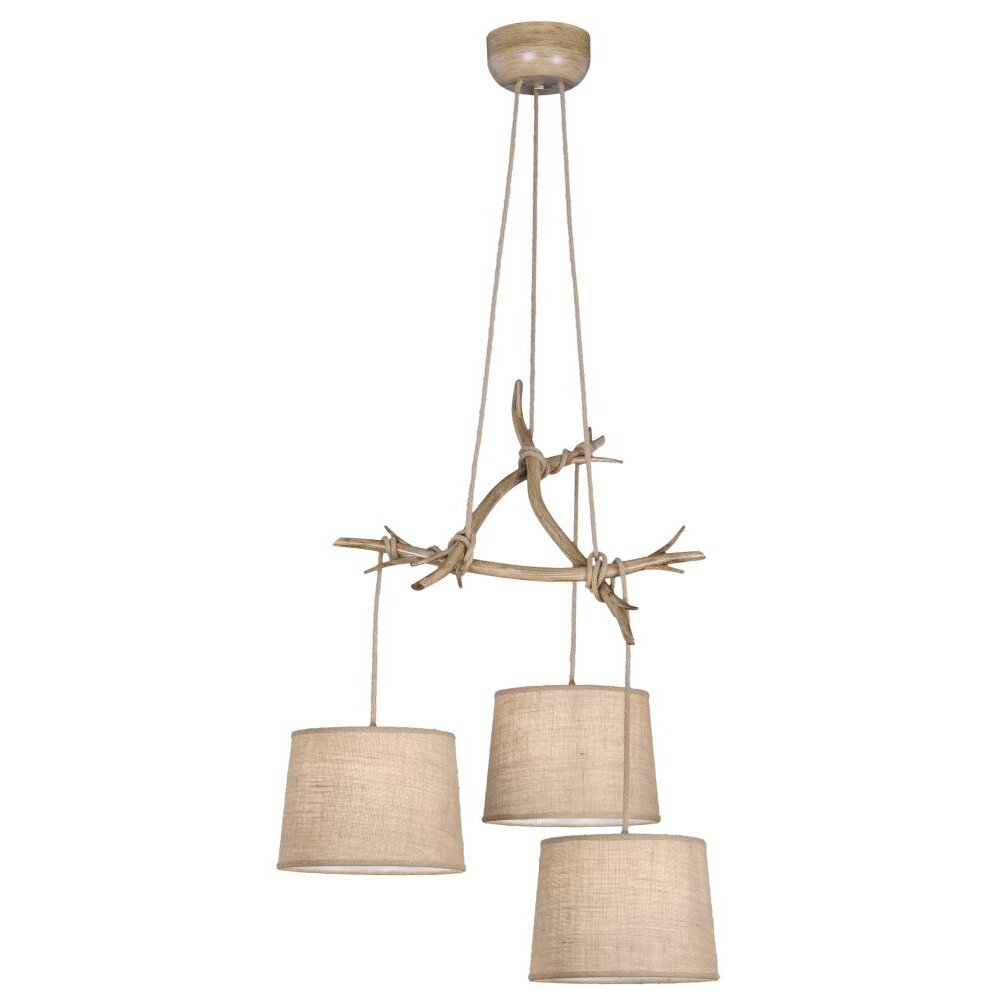 Mantra SABINA Lampa Wisząca Brązowy, 3-punktowe main product photo