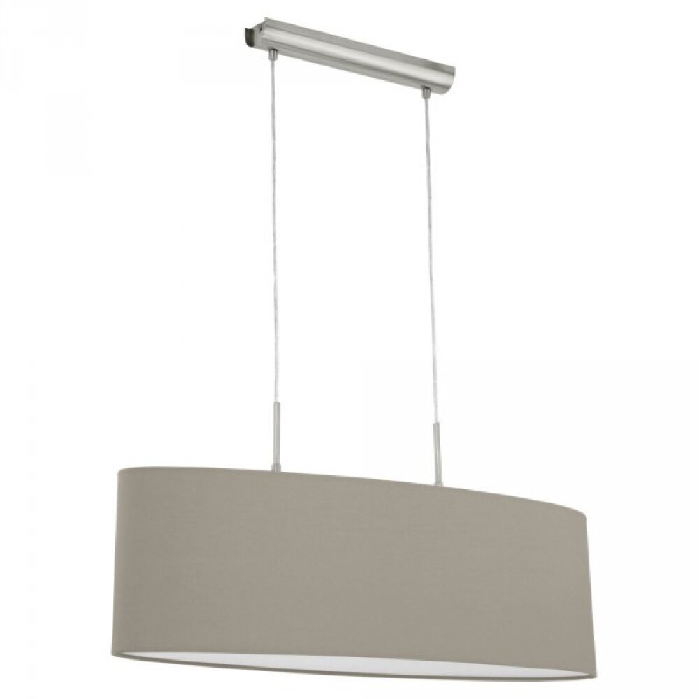 Eglo PASTERI lampa wisząca Nikiel matowy, 2-punktowe main product photo