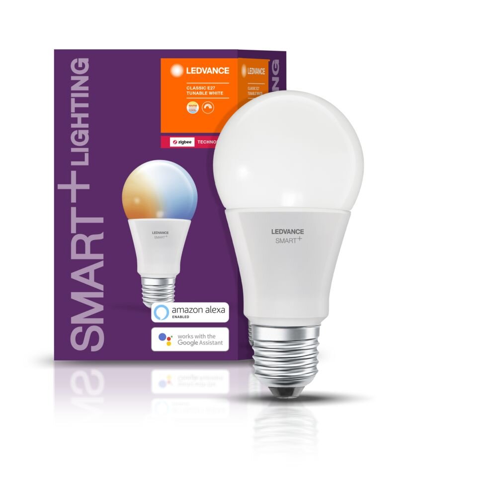 LEDVANCE SMART+ LED E27 9 Watt 2700 Kelvin 810 Lumen main product photo