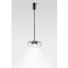 Serien Lighting CURLING Lampa Wisząca LED Aluminium, Chrom, 1-punktowy