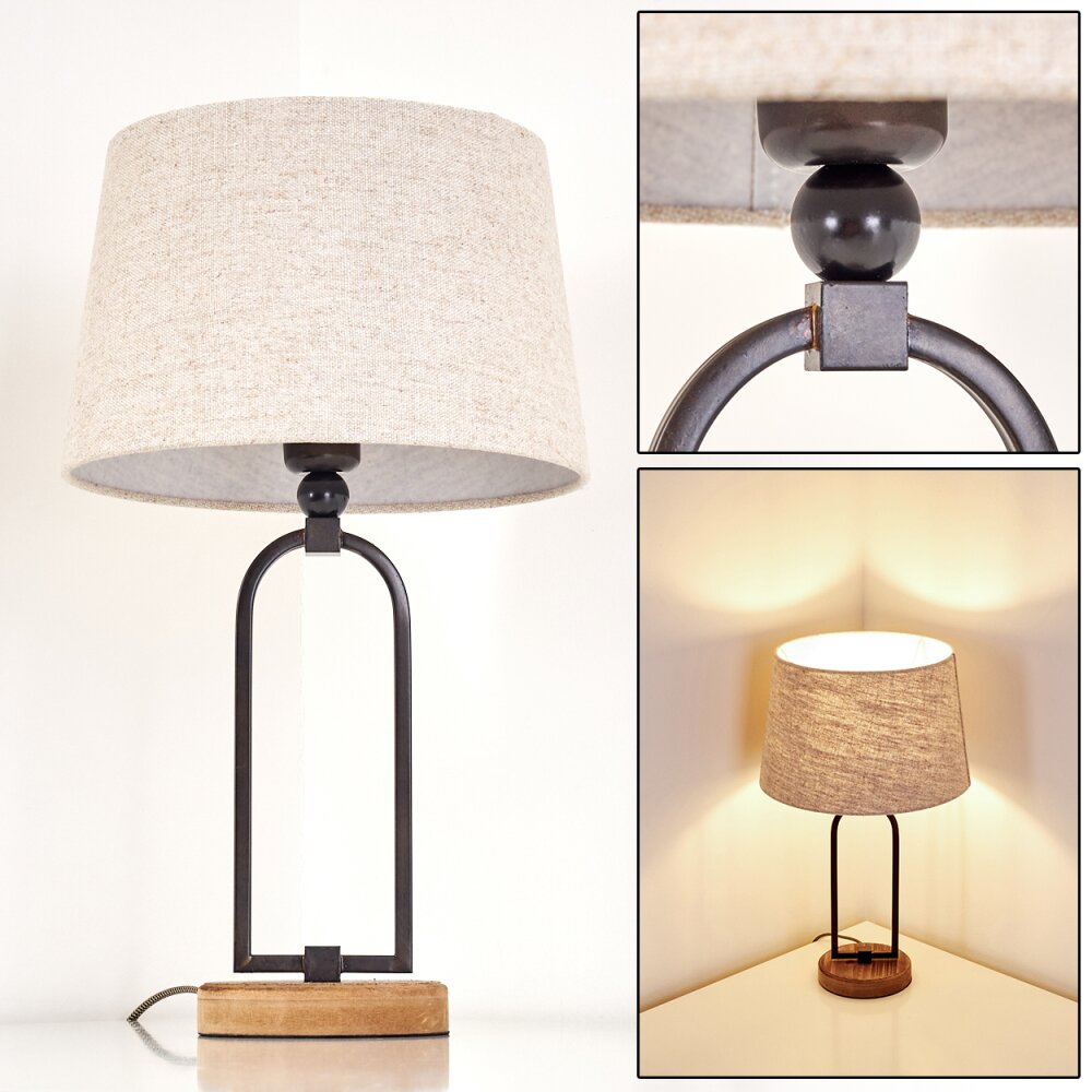 Logumkolster Lampa stołowa Brązowy, Czarny, 1-punktowy main product photo