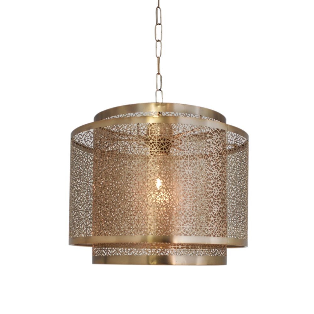 Lampa Wisząca By Rydens Hermine Mosiądz, 1-punktowy main product photo