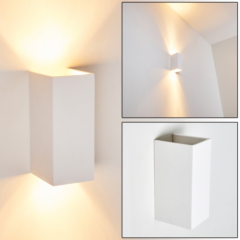 Aversa Lampa ścienna Biały, 2-punktowe main product photo