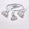 Esberg Lampa Sufitowa chrom, 3-punktowe